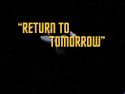 Return to Tomorrow